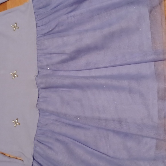 Children 's Place Blue sparkle ✨️ dress size 10 - Picture 3 of 6